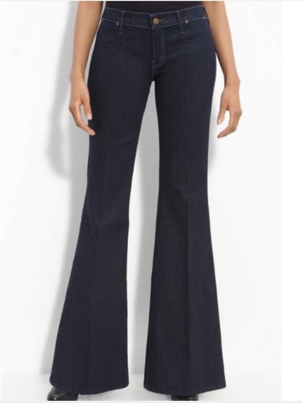 Mother Denim Flare Jeans The Curfew Bell 25 X 32